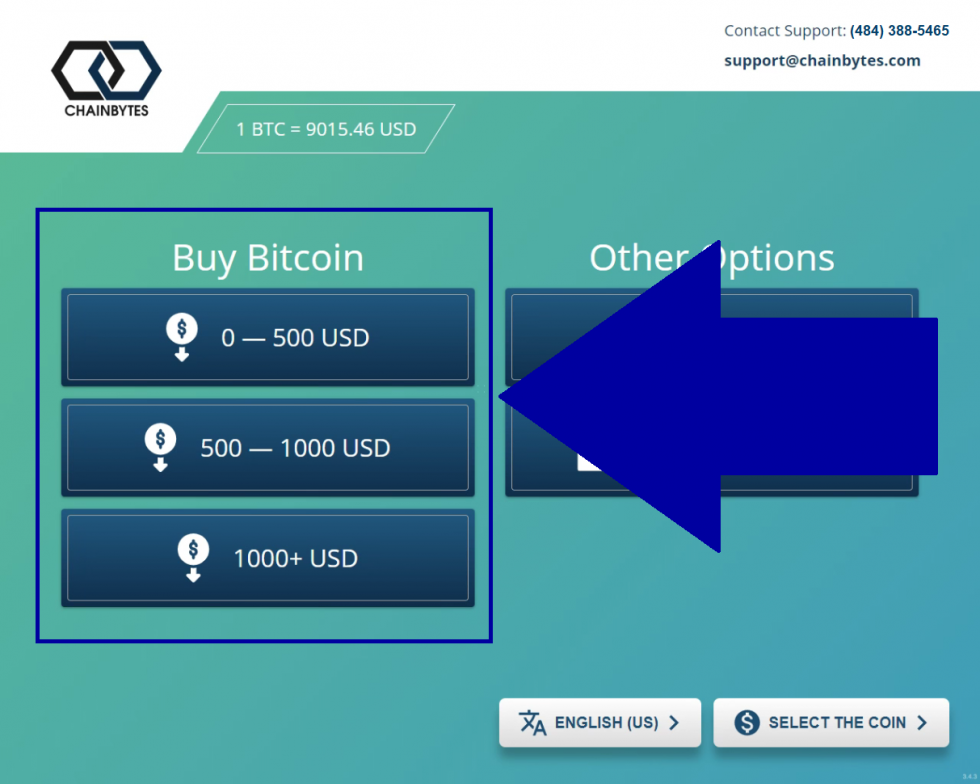 Buy ATM Machine - How To Use A Bitcoin ATM - ChainBytes